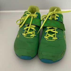 INOV-8 Fastlift 335 Green Sz 9 M  Lifting Sneakers Cross-Training